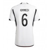 Herren Fußballbekleidung Deutschland Joshua Kimmich #6 Heimtrikot WM 2022 Kurzarm